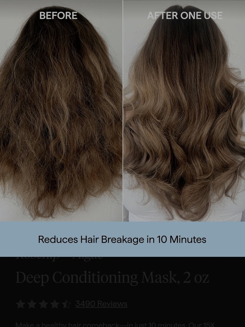 Briogeo Don't Despair, Repair! Deep Conditioning Mask - Brand New! - Picture 7 of 10